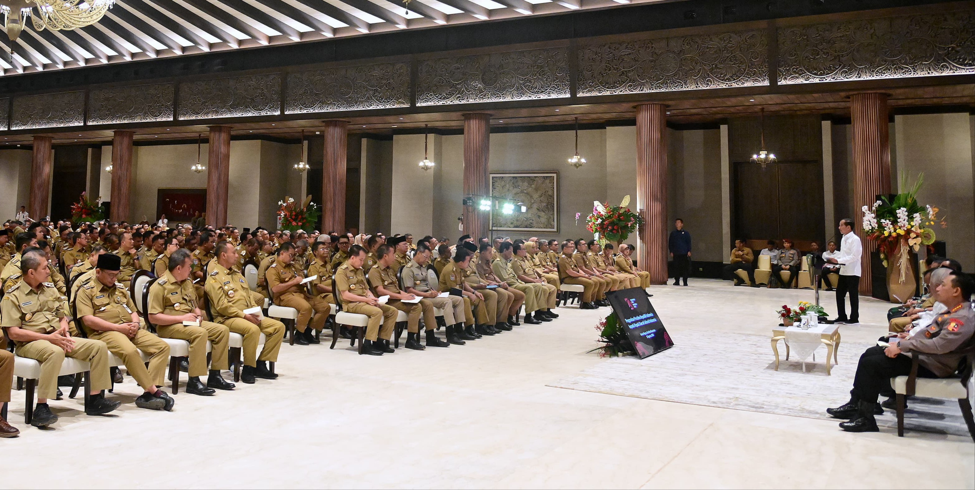 Kumpul di IKN, Penjabat Bupati Purwakarta Ikuti Pengarahan Presiden Jokowi