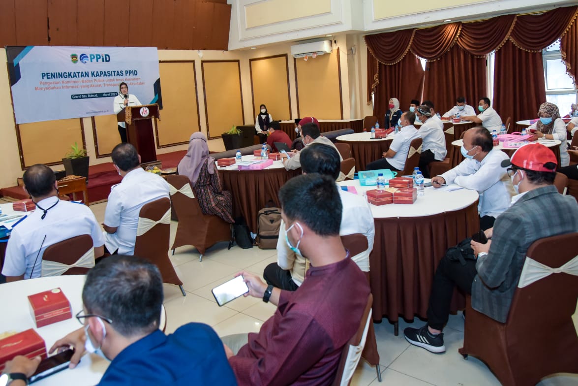 Menegaskan Komitmen Penyediaan Informasi yang Akurat, Transparan dan Akuntable