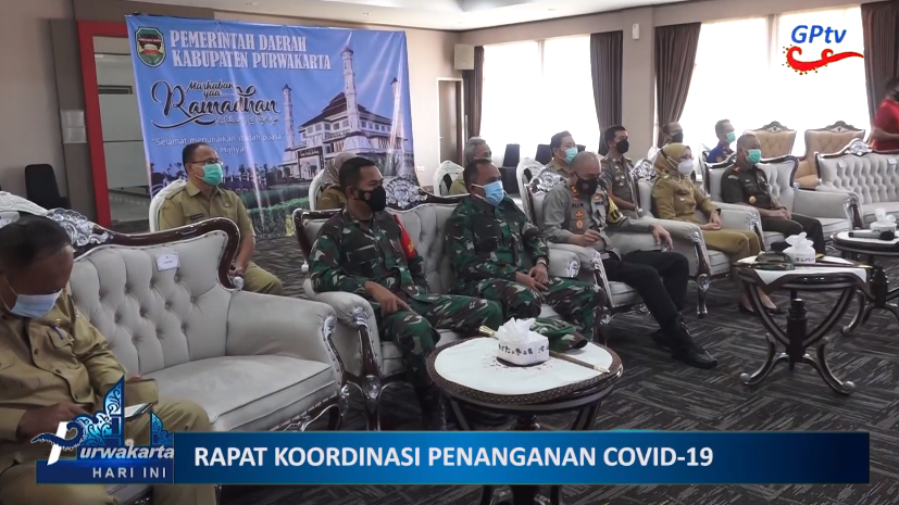 RAPAT KOORDINASI PENANGANAN COVID-19 JELANG LEBARAN