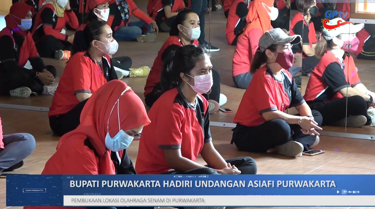 TINGKATKAN KESEHATAN MASYARAKAT MELALUI SENAM, AMBU ANNE APRESIASI ASIAFI PURWAKARTA