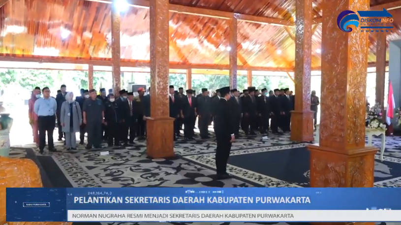 NORMAN NUGRAHA RESMI DILANTIK SEBAGAI SEKRETARIS DAERAH KABUPATEN PURWAKARTA