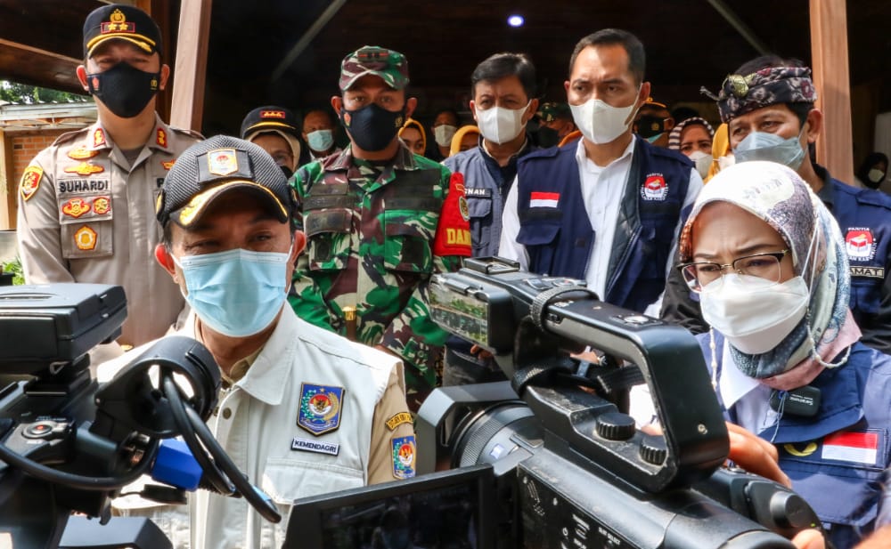 Monitoring Pilkades Serentak, Dirjen Binapemdes Kemendagari Kunjungi Purwakarta