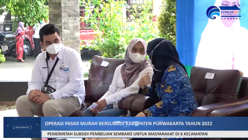 PEMDA PURWAKARTA SUBSIDI PEMBELIAN SEMBAKO UNTUK MASYARAKAT DI 6 KECAMATAN MELALUI PASAR MURAH
