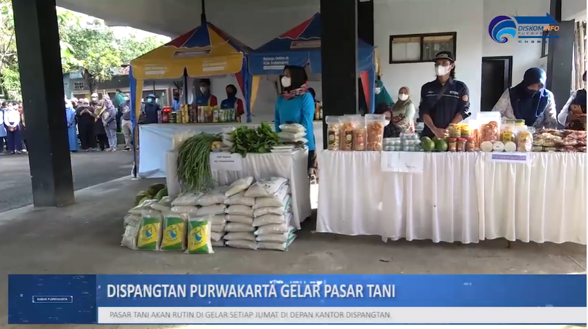 DISPANGTAN PURWAKARTA GELAR PASAR TANI SETIAP HARI JUMAT