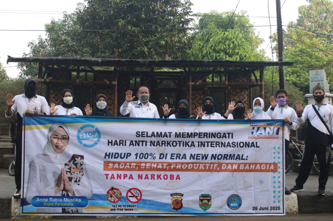 HANI 2020, Pemkab Apresiasi Upaya Penanggulangan Narkoba di Purwakarta