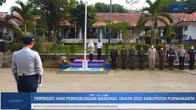 UPACARA PERINGATAN HARI PERHUBUNGAN NASIONAL KABUPATEN PURWAKARTA TAHUN 2022