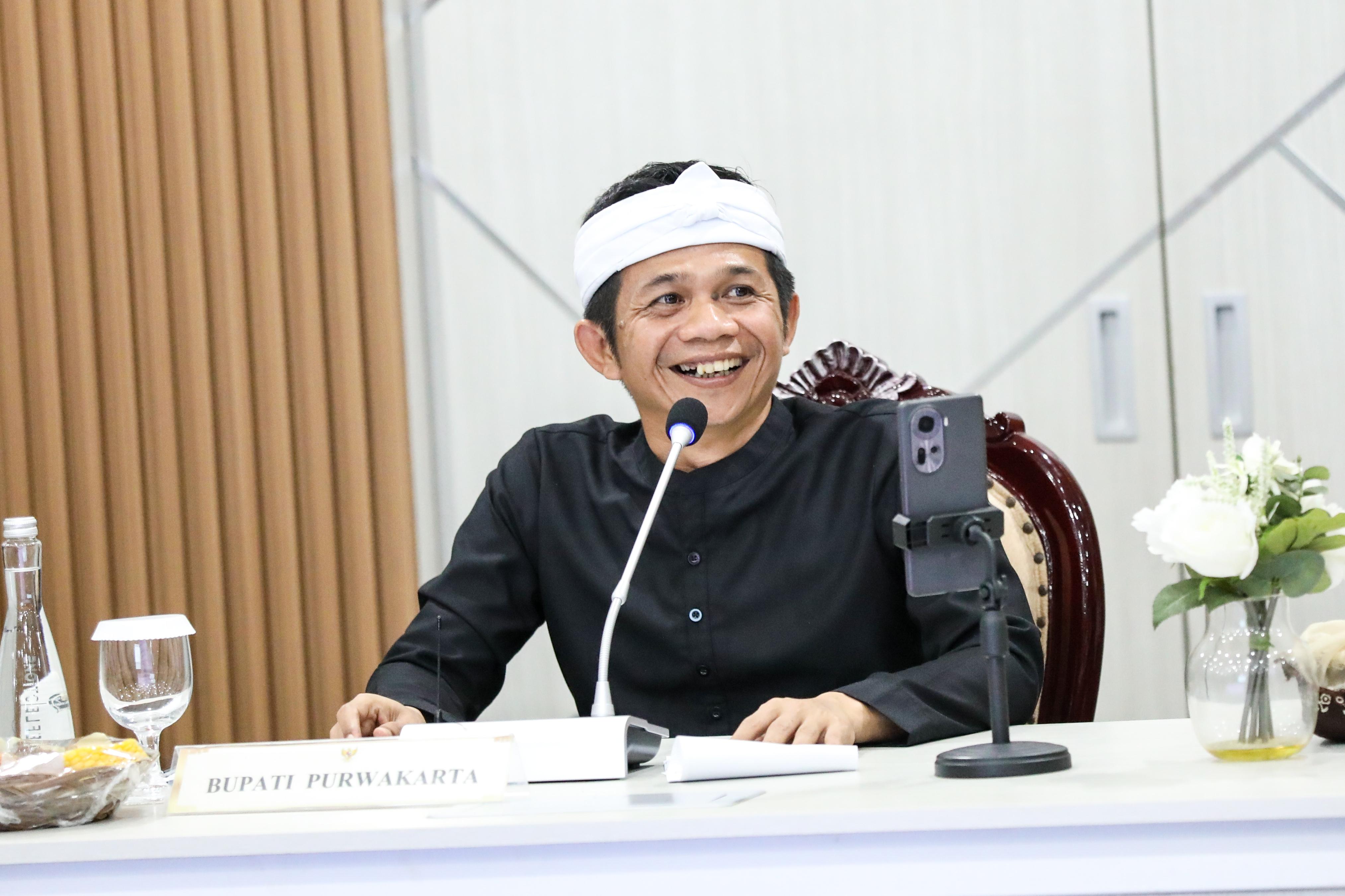 Transparansi Era Digital: Pemkab Purwakarta Tayangkan Rakor Dana Desa secara Live Streaming