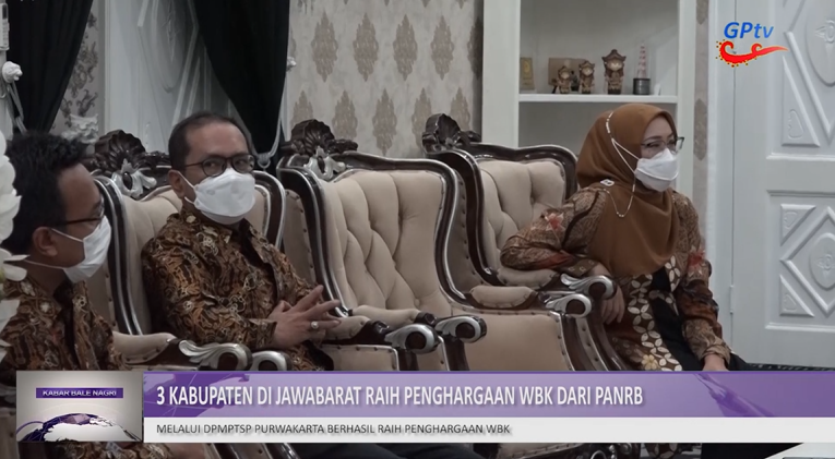 MELALUI DPMPTSP PURWAKARTA BERHASIL RAIH PENGHARGAAN WBK