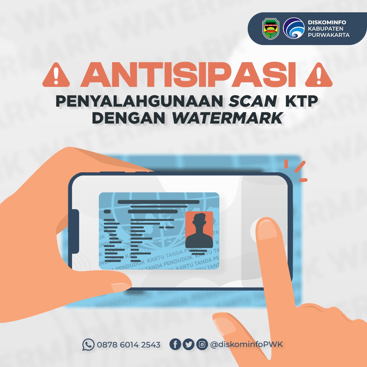 Antisipasi Penyalahgunaan Scan KTP dengan Watermark