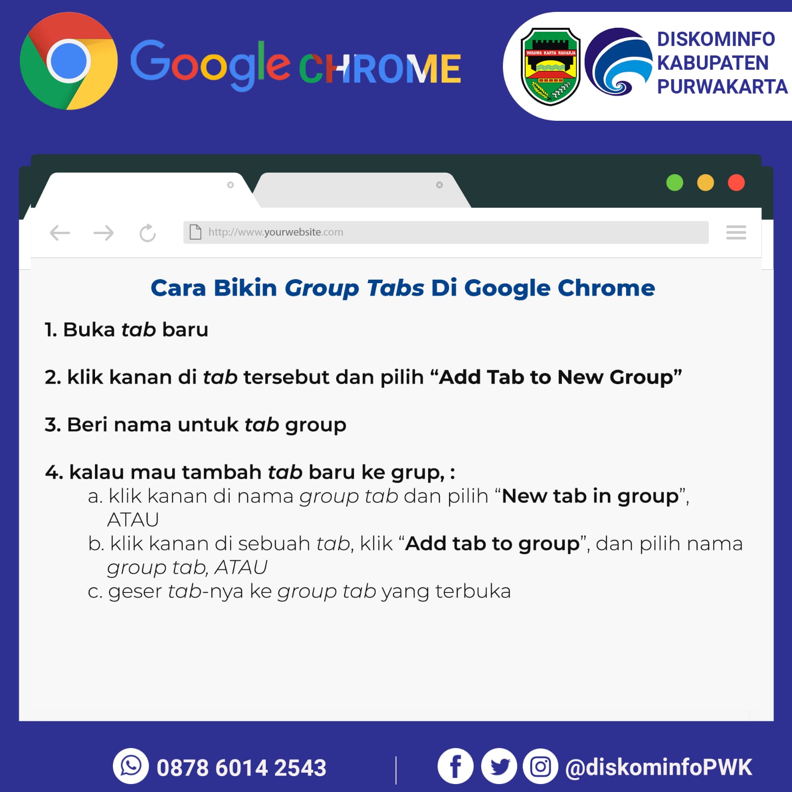 Cara bikin Group Tabs di Google Chrome