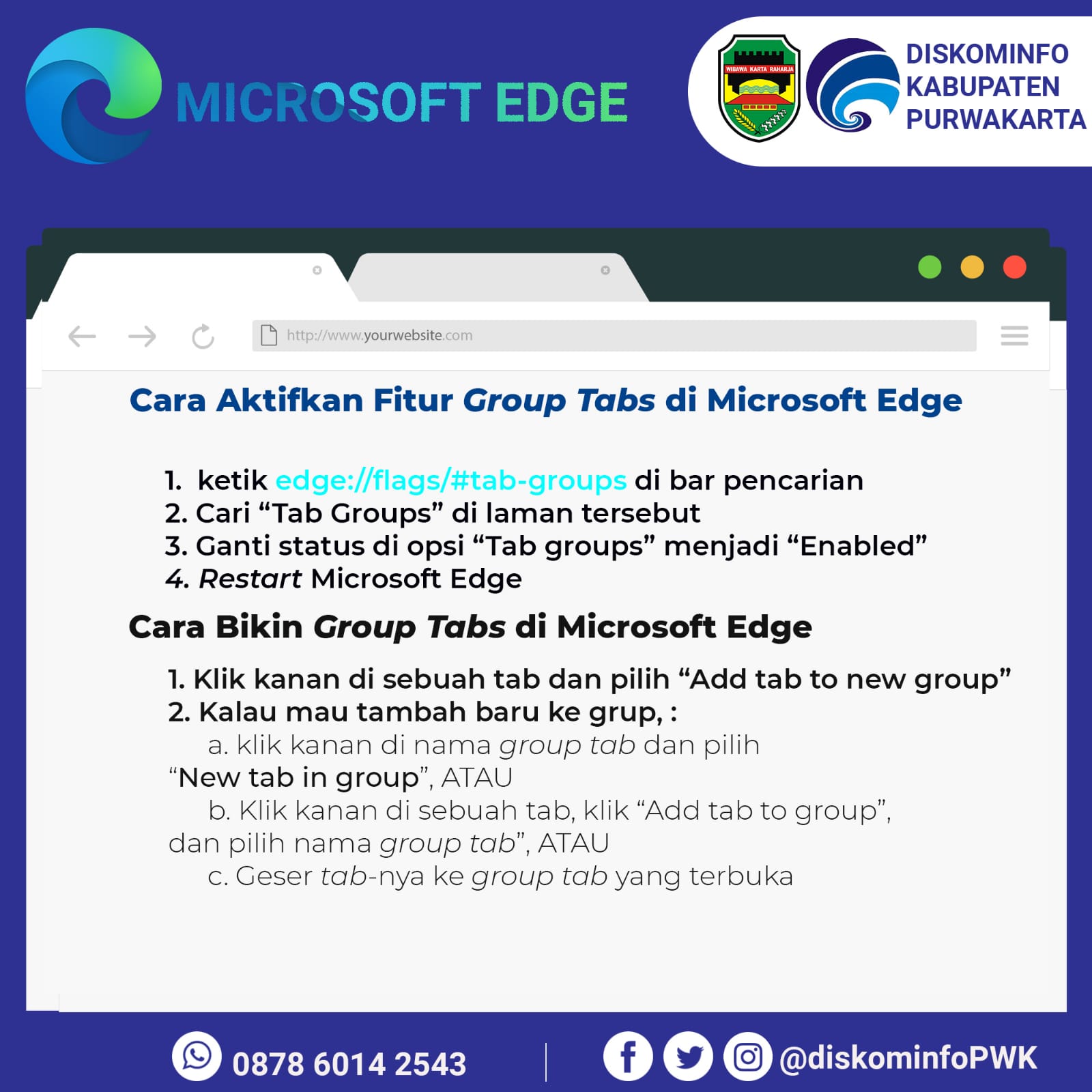 Cara Aktifkan Fitur Group Tabs di Microsoft Edge