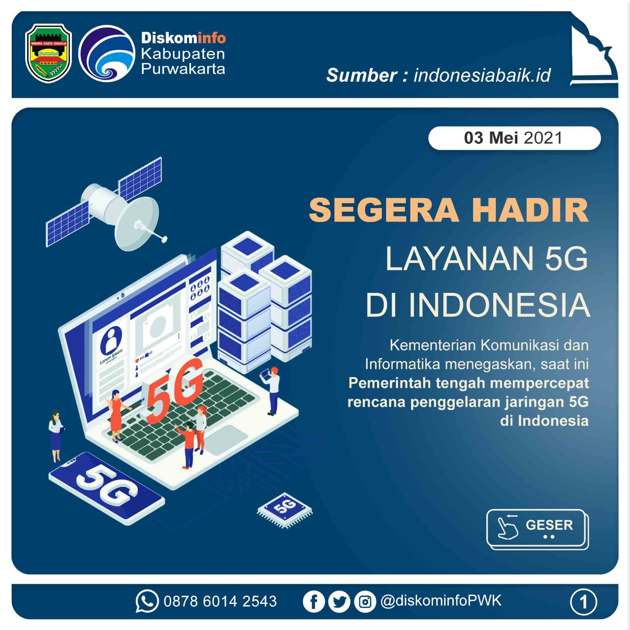 Segera Hadir Layanan 5G di Indonesia
